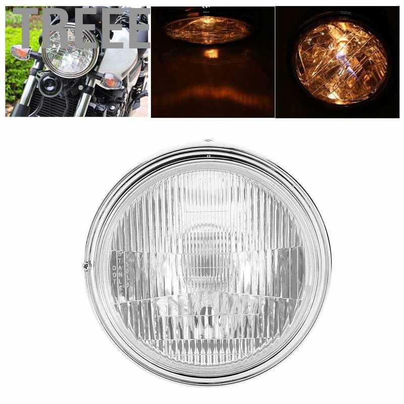 Đèn Pha Siêu Sáng Treee 7-7 / 8in Cho Xe Honda Cb400 Cb500 Cb1300