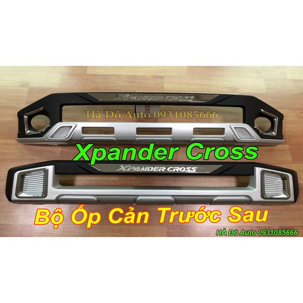 Ốp Cản Trước Sau Xpander Cross 2018 2019 2020 2021 - Cản Trước Sau Xpander Cross 2018/2021
