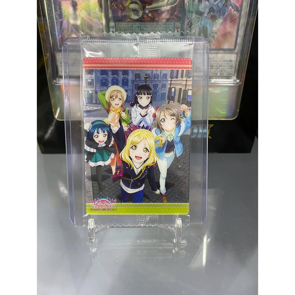 Thẻ bài sưu tầm bánh xốp Idol Love Live LL - Tặng bọc bài nhựa bảo quản