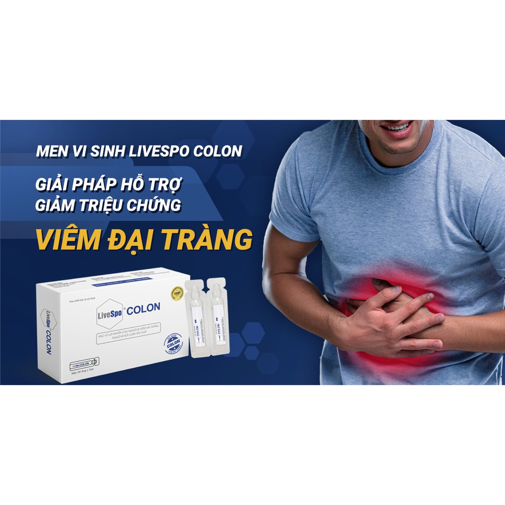 Livespo Colon - Bào tử lợi khuẩn giúp cân bằng hệ vi sinh đường ruột  - BN066