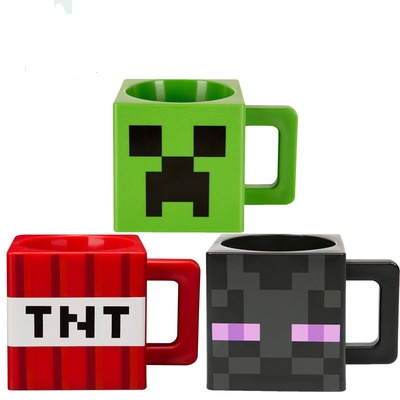 Cốc Nhựa Vuông 9.8 ounces Minecraft