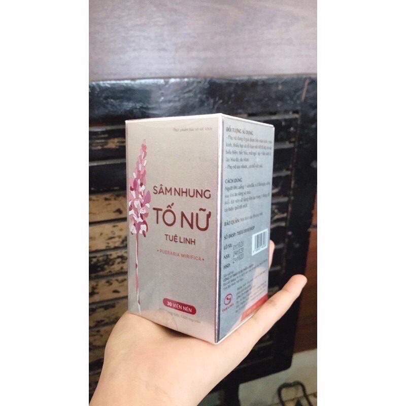 Sâm nhung tố nữ tuệ linh lọ 30 viên
