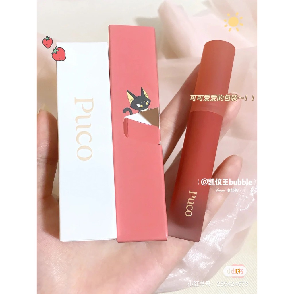 Son Kem Màu Nhung Lì Lâu Trôi PUCO Mousse