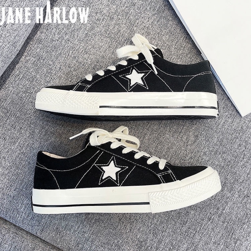 Giày thể thao Ulzzang Sneaker OLD SKUL nam nữ hình ngôi sao đế bánh mì tăng chiều cao giá rẻ