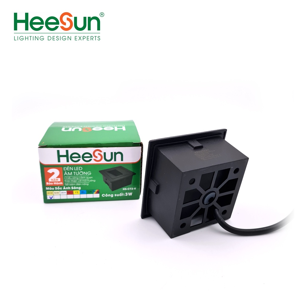 Đèn led âm tường 3W HS-CT2-V