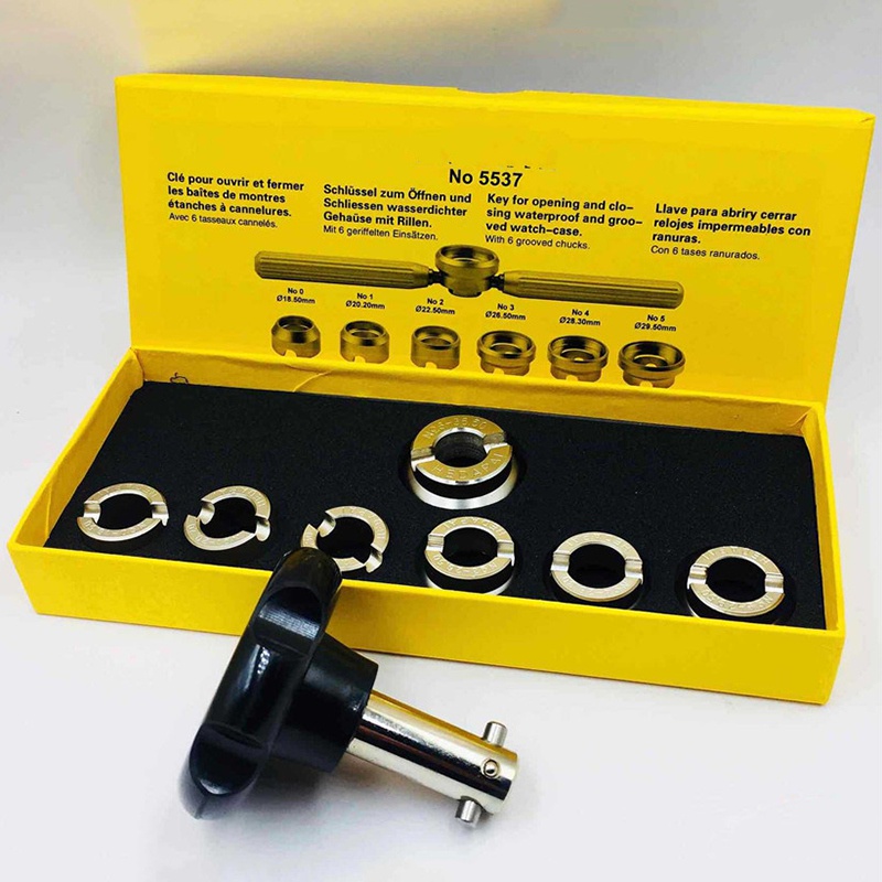 Bộ Dụng Cụ Sửa Chữa Đồng Hồ Đeo Tay Chống Nước 7 Kích Cỡ