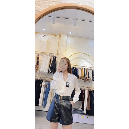 QUẦN SOOC DA BALMAIN HÀNG QUẢNG CHÂU