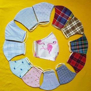 khẩu trang vải kate 3 lớp