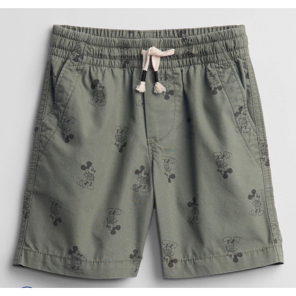 (Size 10-17kg) Quần short kaki xanh rêu bé trai
