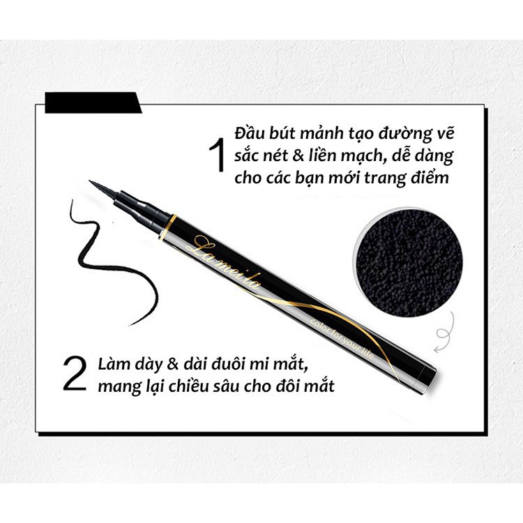 Bộ trang điểm nâng cao LAMEILA 9 món Kem BB, Phấn phủ, Phấn mắt, Mascara, Chì kẻ mày, Kẻ mắt, Son kem, Mút Tán, Kích mí