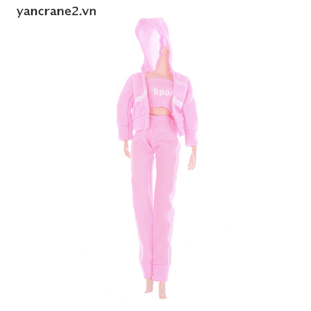Bộ Đồ Thể Thao Thời Trang Cho Búp Bê 1 / 6 30cm {yancrane2.vn}