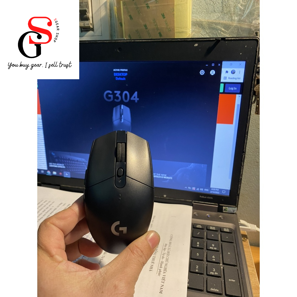 Chuột không dây chơi game Chuột chơi game Logitech G304 Lightspeed Wireless 2nd chính hãng cảm biến hero