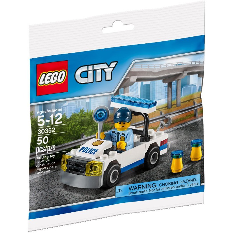 LEGO City Xe Cảnh Sát 30352 (50 Chi Tiết) [Túi Polybag]