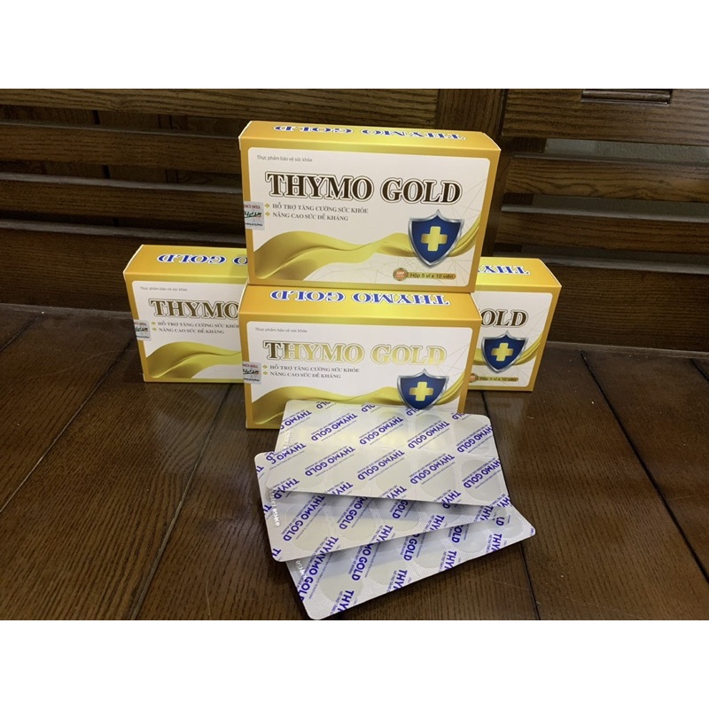Thymo Gold Tăng Sức Đề Kháng giảm viêm đường hô hấp, thay đổi thời tiết, giao mùa do sức đề kháng kém