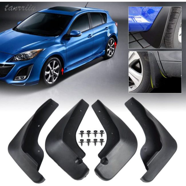 【Ready Stock】 mazda 3 jeep cherokee mud flaps 2009 mazda 3 mud flaps Lightweight Mud Flaps Mud Splash Guards Mudguard For Mazda 3 Sedan