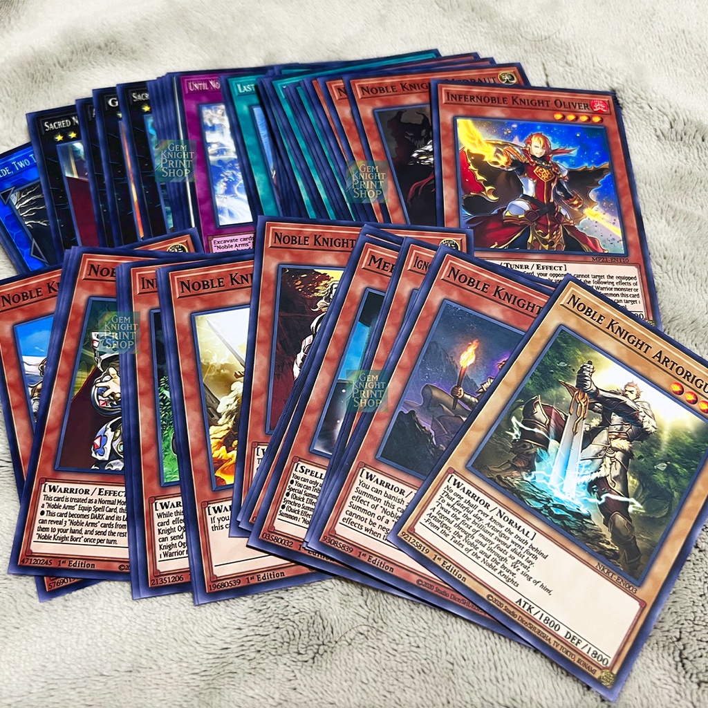 Bộ bài Yugioh - Noble Knight - Structure Deck