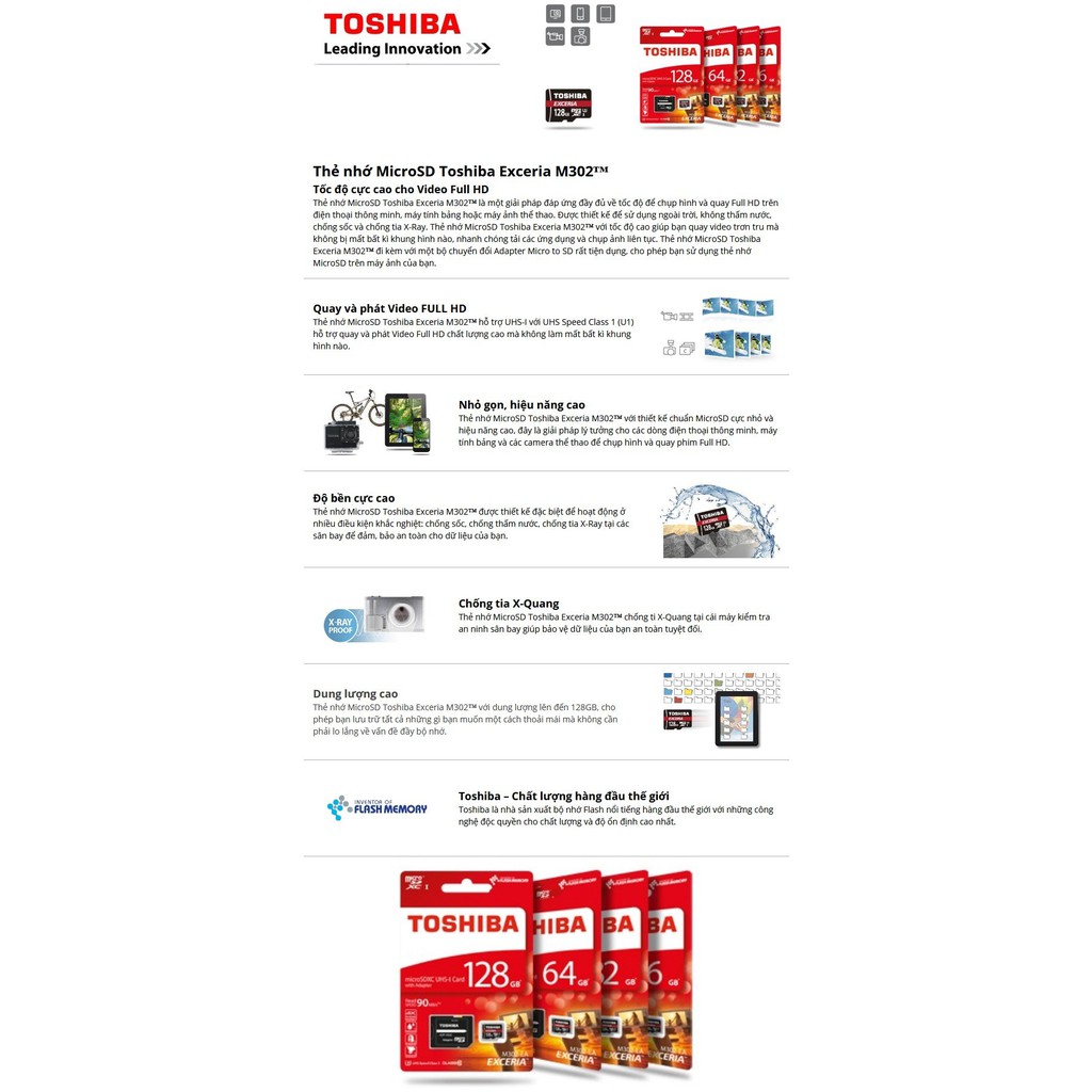 Thẻ Toshiba 32G (xịn) của Agiadep chấm com