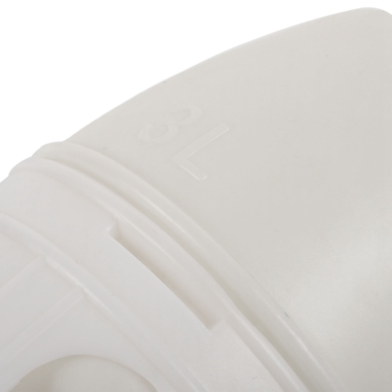 Dụng cụ uống nhựa màu trắng có thể tháo rời có tay cầm cho chim bồ câu 29Cm X 17Cm