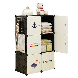 TỦ NHỰA GHÉP 6 NGĂN