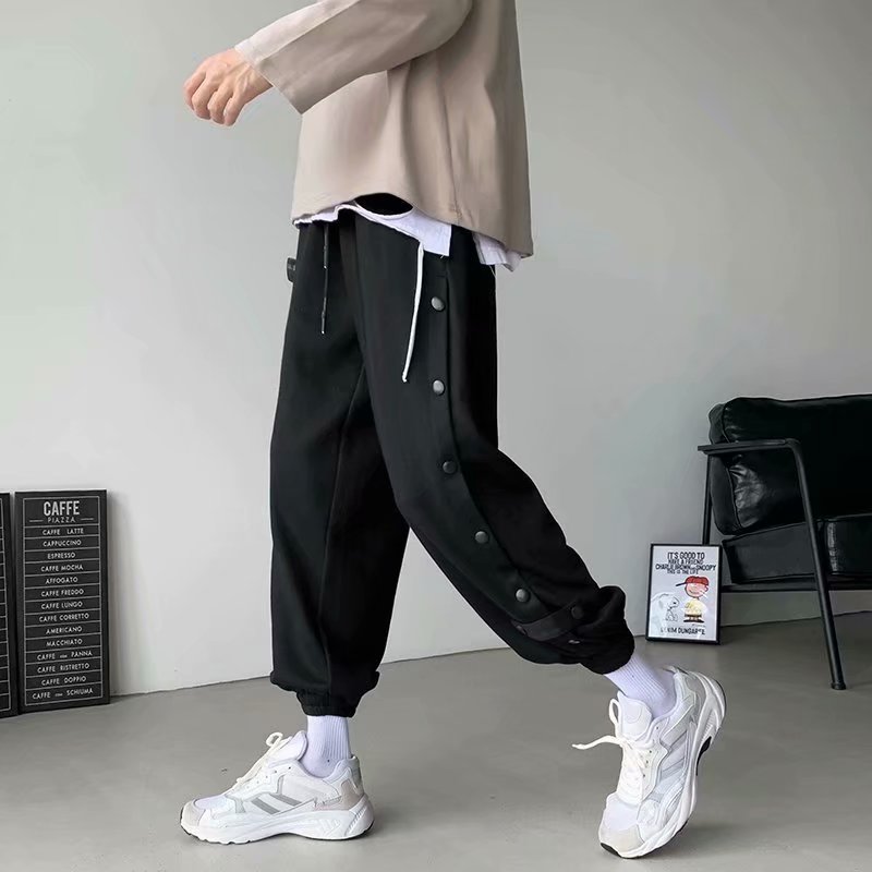 Korean fashion men's wide leg pants size S-3XL | BigBuy360 - bigbuy360.vn