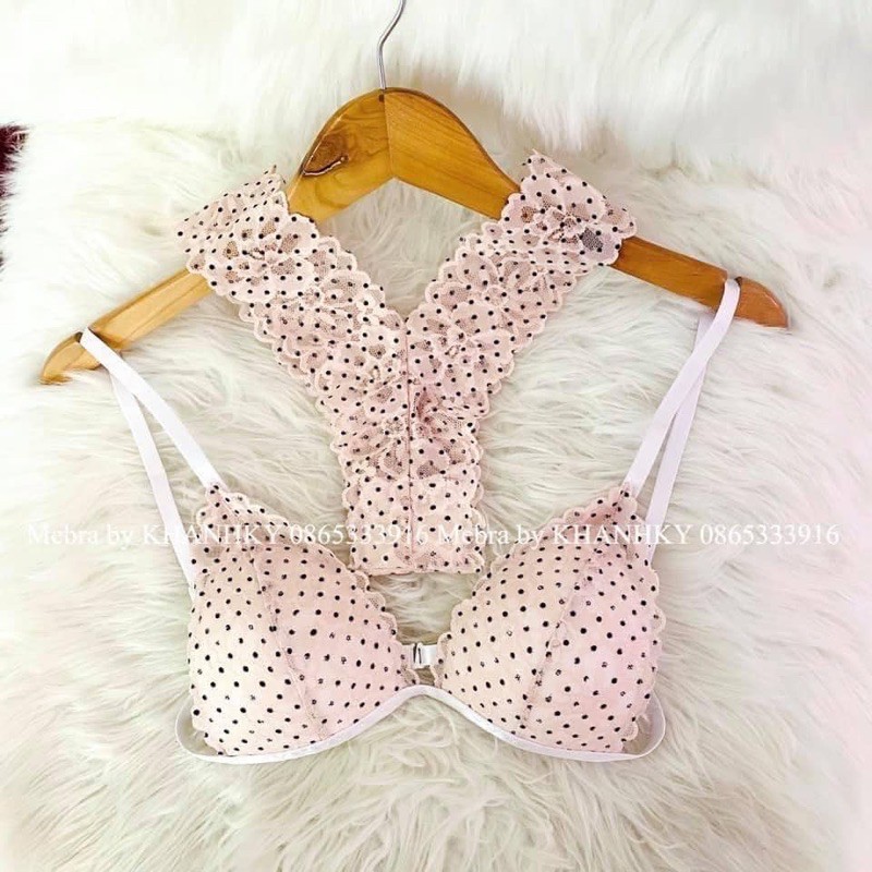 Bộ bralette bi da hồng y cup áo bé (khách đặt từ 2 bộ tự chọn bất kì) | BigBuy360 - bigbuy360.vn