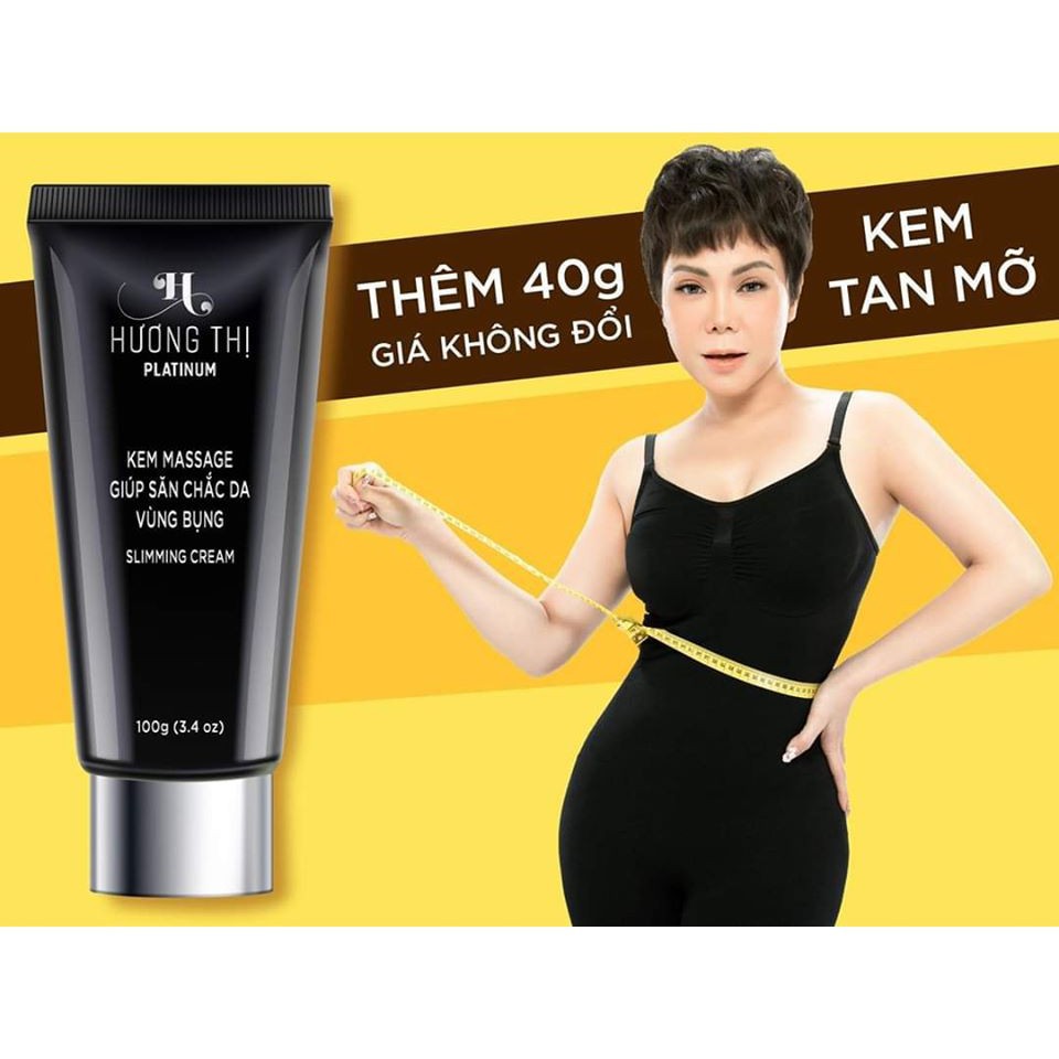 KEM MASSAGE  TAN MỠ BỤNG HƯƠNG THỊ 100g