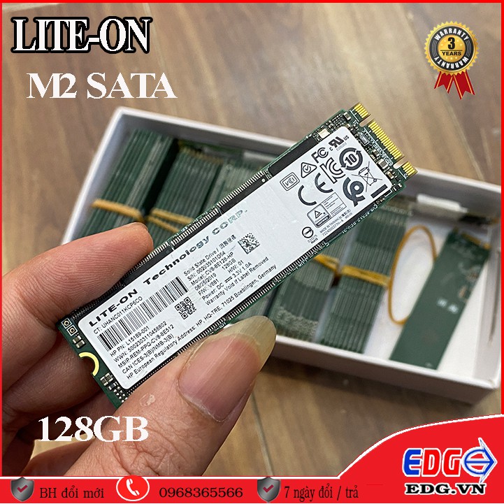 SSD M2 SATA 128GB . Ổ cứng SSD M2 128GB LiteON