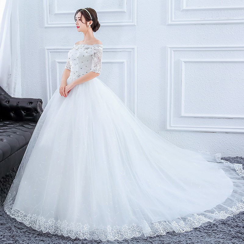 Váy đầm CAO CẤP S-8XL phù dâu cưới hỏi dự tiệc bigsize_wedding dress_event dress LT1273