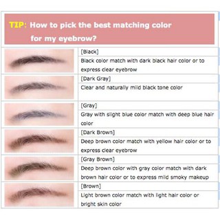 Chì kẻ mày Perfect eye brown (màu Dark Brown và Gray)