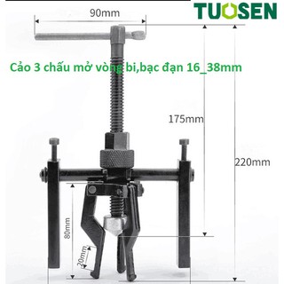 Vam ,Cảo 3 chấu mở vòng bi trong 16-38mm