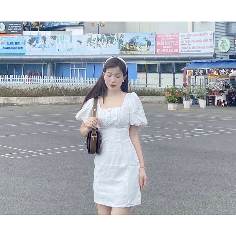 Đầm dự tiệc BlaPink thiết kế cut out hở lưng 2 lớp (ảnh thật) - Siry Dress T210