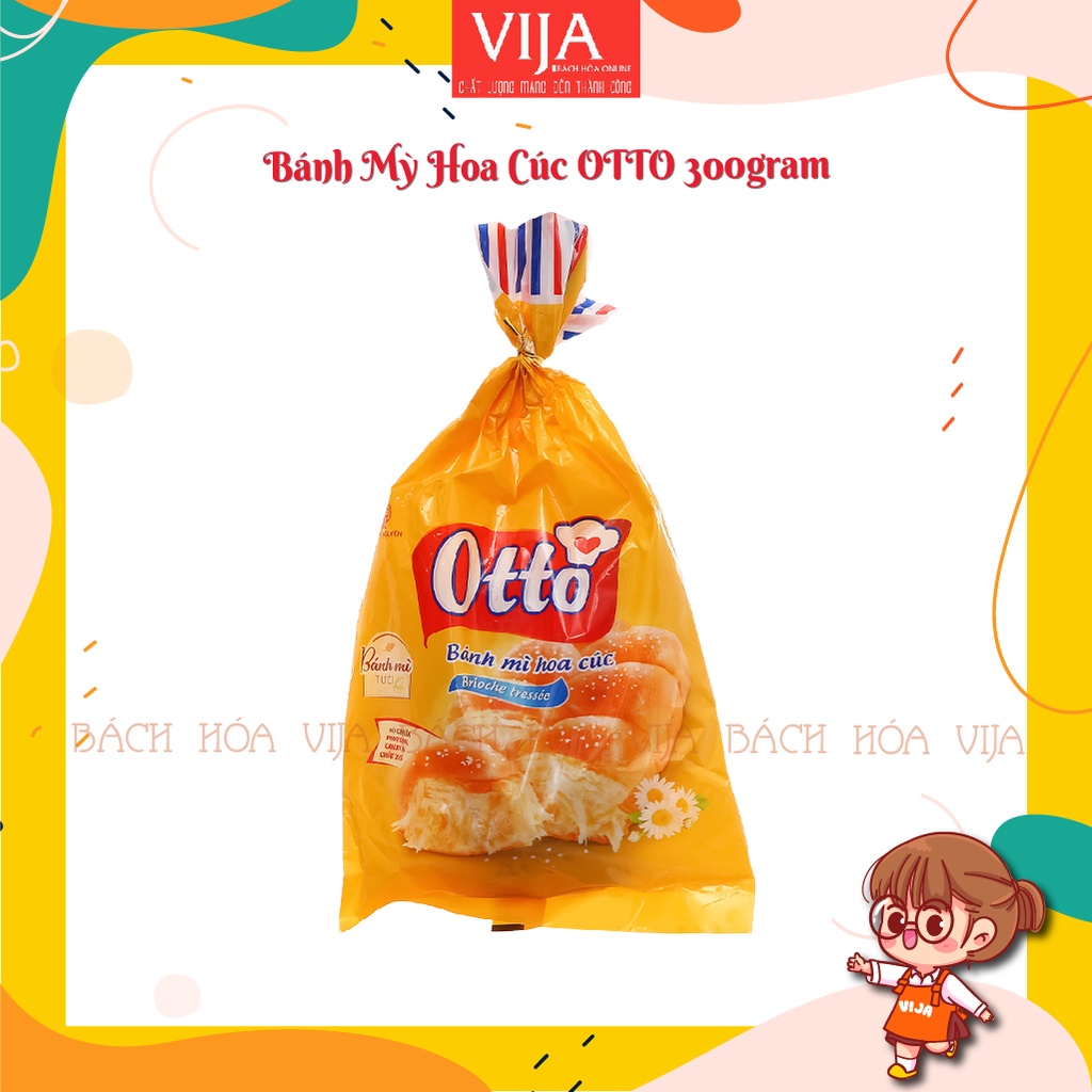 Bánh mì hoa cúc OTTO gói 300g