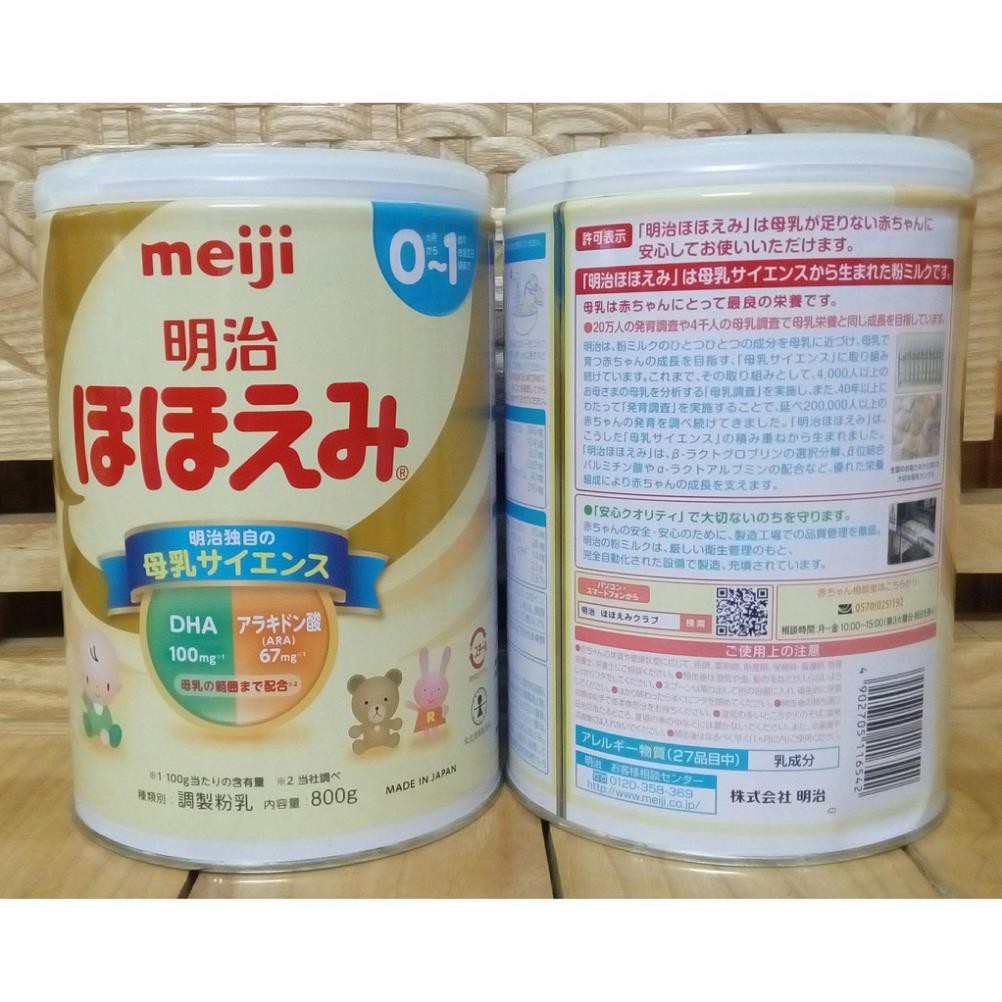Sữa Meiji Số 0 800g Nội Địa Nhật Bản (Date T12/2021)