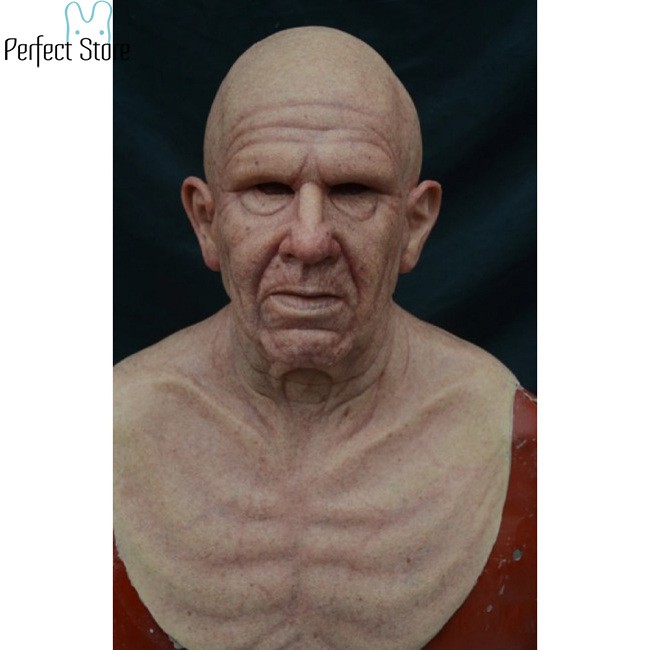 Mặt Nạ Hóa Trang Người Già Dùng Cho Tiệc Halloween