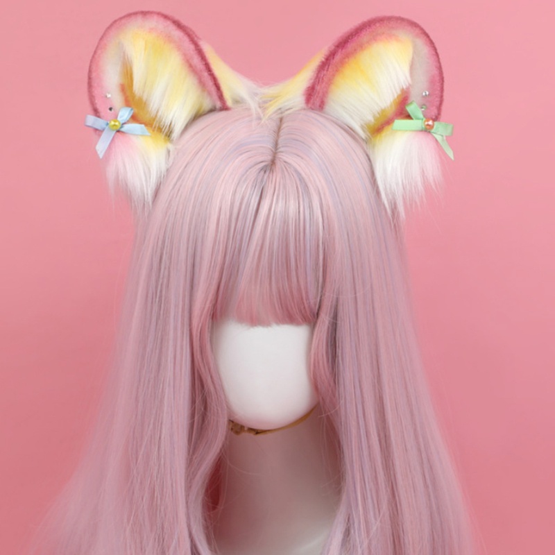 Băng Đô Tai Mèo Lông Xù Đáng Yêu Dành Cho Chụp Ảnh