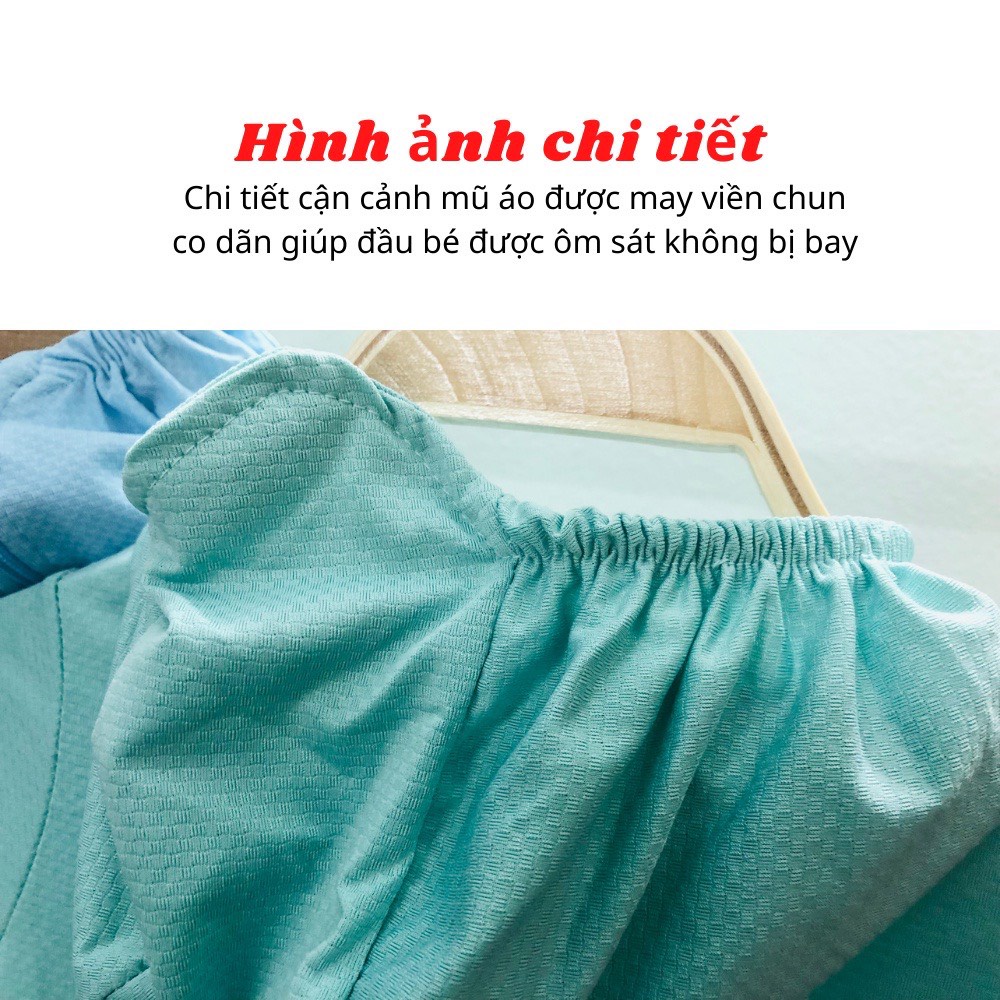 Áo Chống Nắng Toàn Thân Cho Bé Tặng Khẩu Trang( Ảnh Thật)