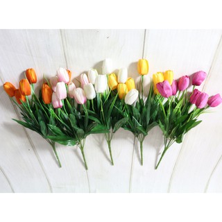 Cành hoa tulip 7 bông hoa