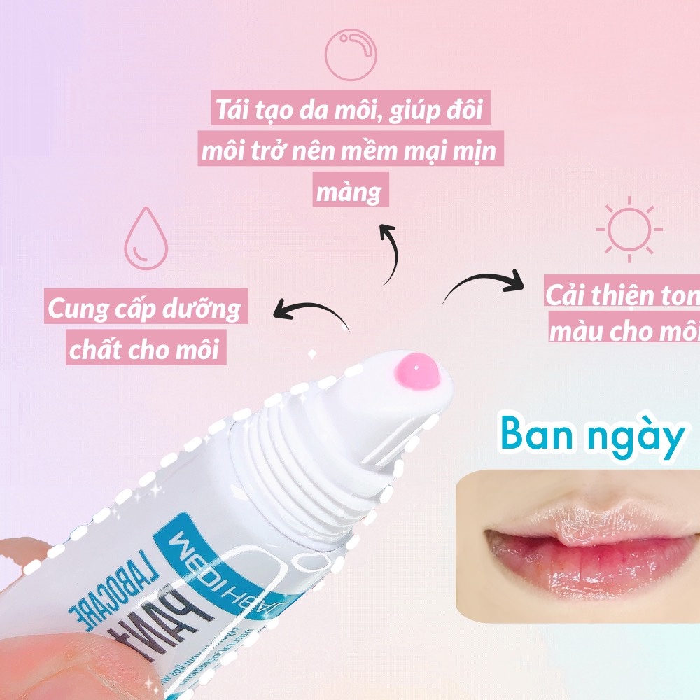 Son dưỡng môi Mediheal dưỡng thâm môi, làm mềm môi Labocare Pantenolips Healssence 10ml NPP Tido88