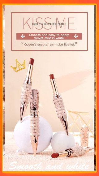 (Hàng Mới Về) Son Môi Chất Nhung Lì Agag Queen 's Scepter