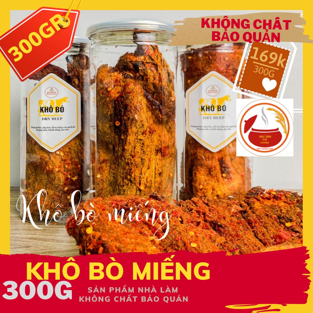 khô bò miếng 300gr giá xưởng | BigBuy360 - bigbuy360.vn