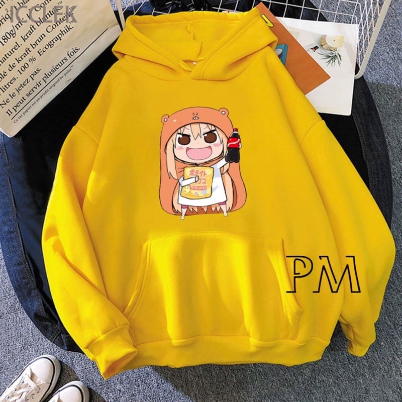 Áo hoodie cô bé cầm cầm chai nước ngọt PM12