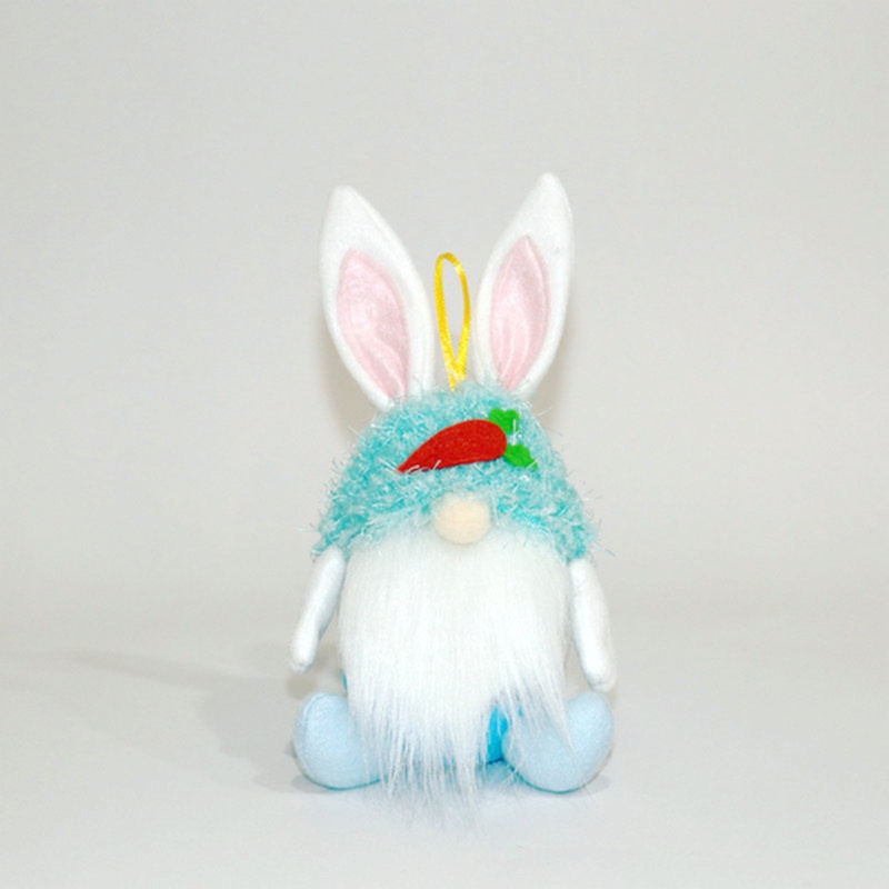 Aoto Hũ Đựng Bánh Quy Bằng Vải Bông Hình Thỏ Tomte Thụy Điển Dễ Thương Trang Trí Cây Thông Giáng Sinh / Thỏ Gnome