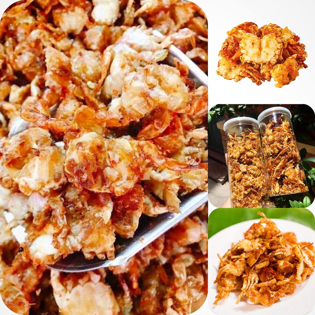 🦀♥️Ghẹ ram sữa Freeship Jimme snack thơm ngon giòn tan giàu canxi🦀♥️