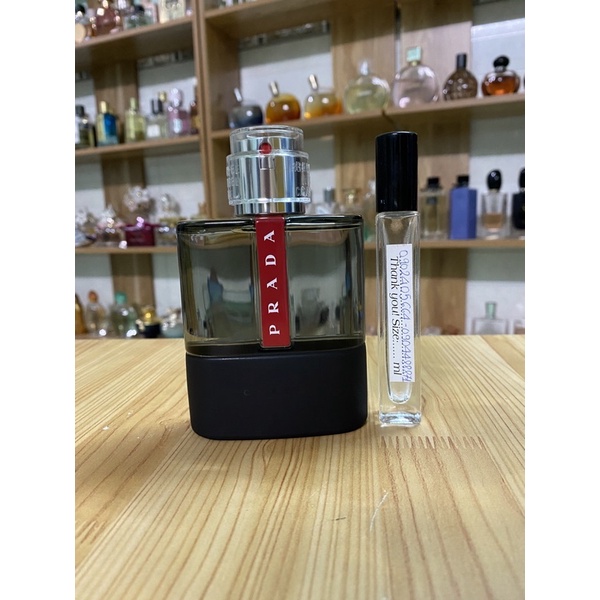 Nước hoa Nam P.r.a.d.a L.u.n.a Ro.ssa Ca.rbon EDT