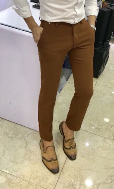 [NHẬP KOSH14 GIẢM NGAY 10%]Quần âu nam dáng ôm Hàn Quốc, quần tây nam không nhăn không xù | BigBuy360 - bigbuy360.vn