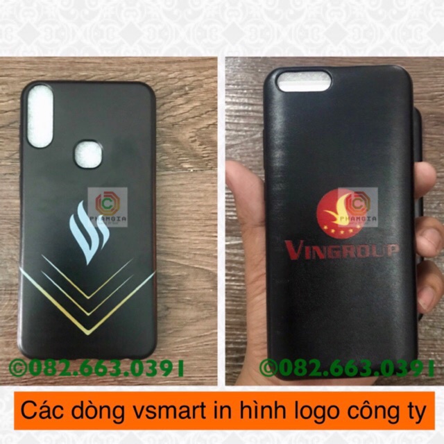 Ốp lưng vsmart in hình logo vingroup (có video)
