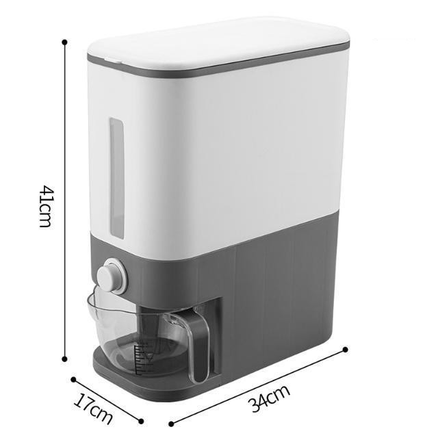 Thùng đựng gạo thông minh💢TẢI TRỌNG 12 KG💢dòng cao cấp nhựa PP cao cấp không gây động hại | BigBuy360 - bigbuy360.vn