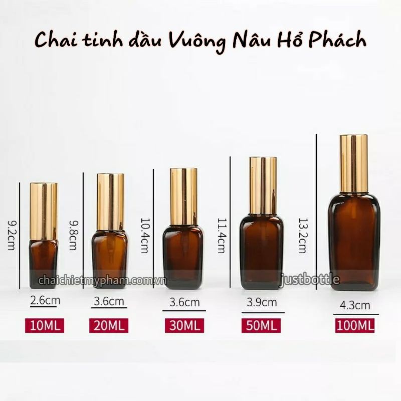 CHAI THỦY TINH XỊT PHUN SƯƠNG 10ml 15ml 20ml 30ml 50ml 100ml, LỌ CHIẾT MỸ PHẨM nhỏ DẠNG XỊT ĐỰNG TINH DẦU NƯỚC HOA