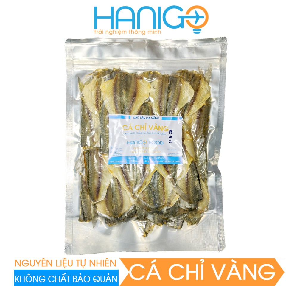 500G Cá Chỉ Vàng Đà Nẵng Loại Ngon- Khô Cá Chỉ Vàng Ngọt thịt ít xương- Đặc sản Đà Nẵng HANIGO FOOD