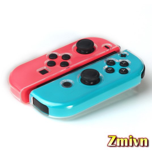 Ốp Joy con Nintendo Switch nhựa cứng trong suốt